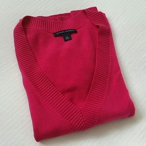 COPY - BANANA REPUBLIC SILK V-NECK SWEATER